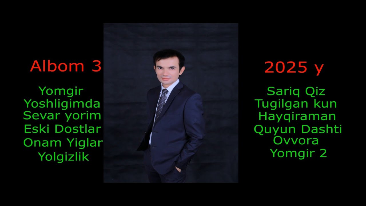 Vohid Abdulhakim Albom 3 2025 Live (Official Music) 2025