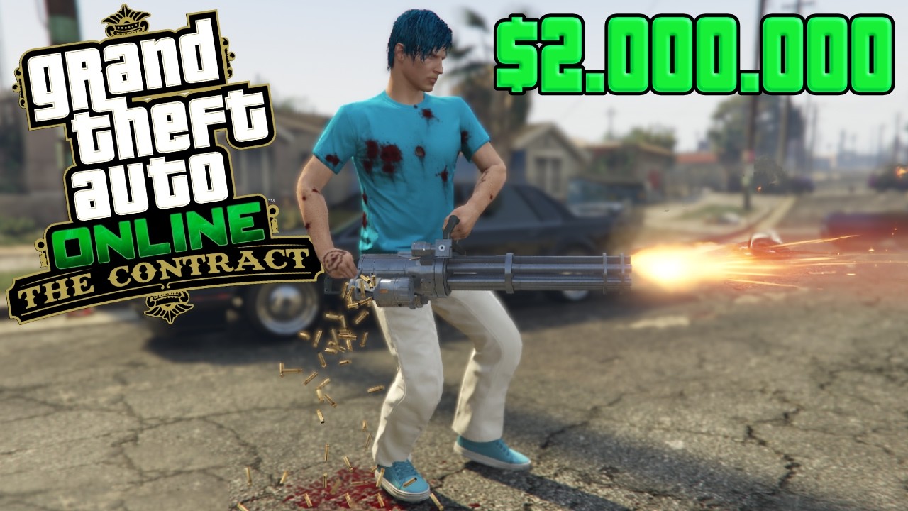 Tjente $2MIO Med The Contract // GTA 5 Online