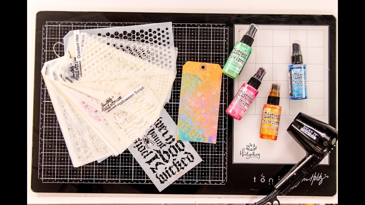 Top 3 Distress Oxide Ink Spray Tips - INKTOBERFEST Day 5