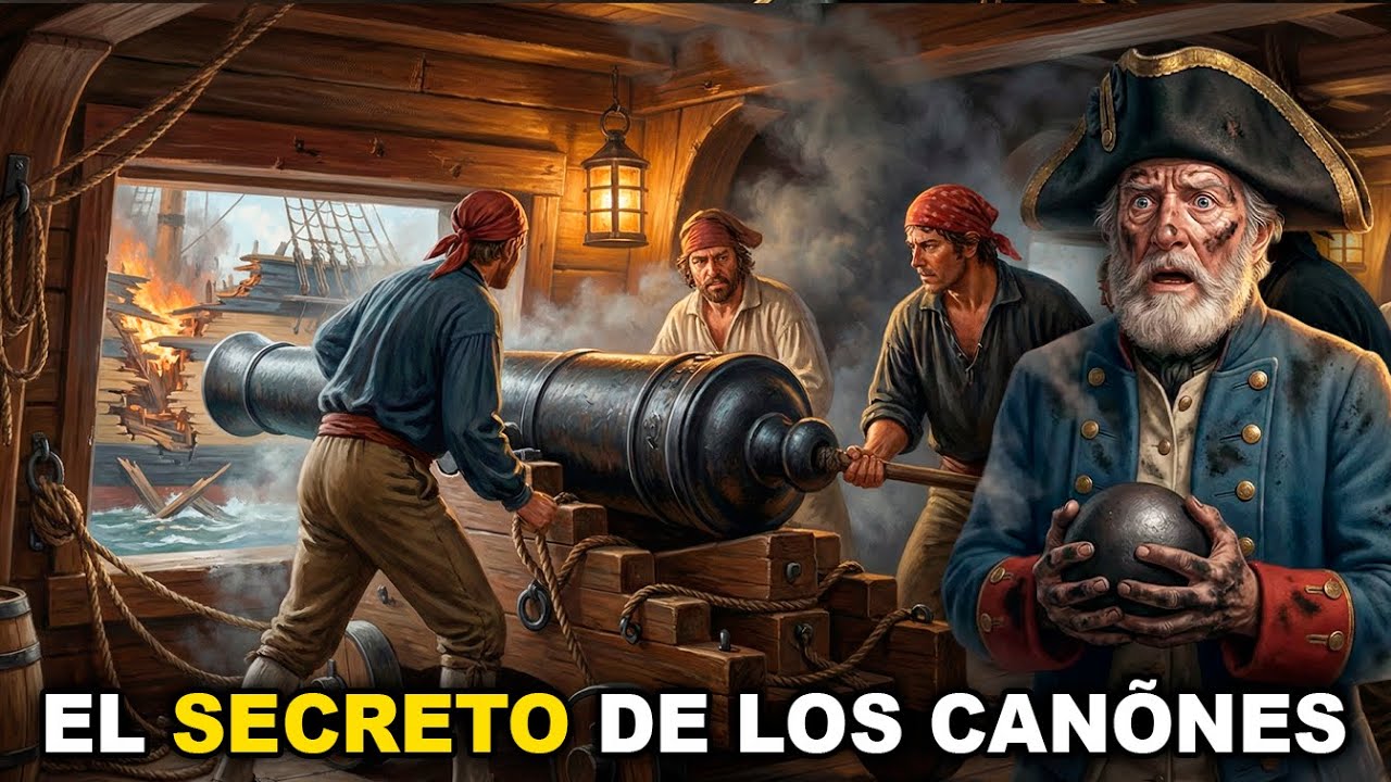 Cómo los cañones NUNCA se quedaban sin munición en la Era de la Vela