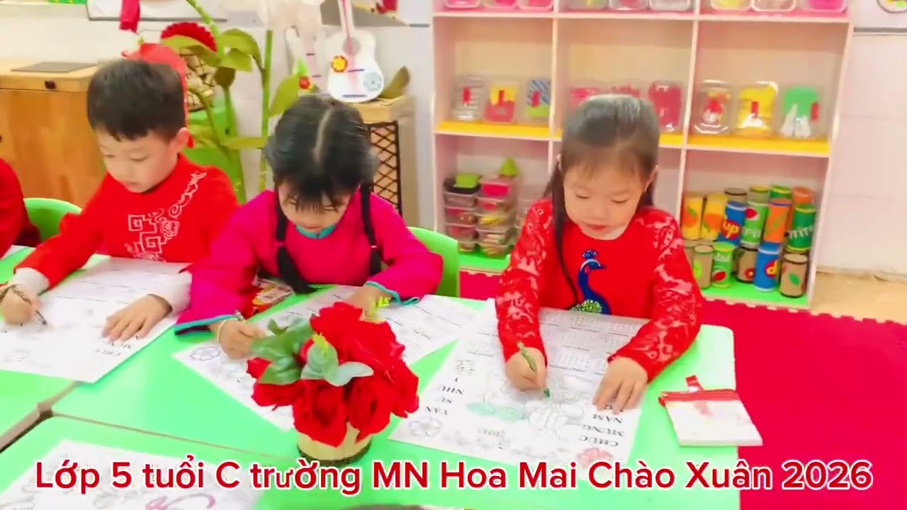 Lớp 5tuổi C năm học 256 chào xuân 2026