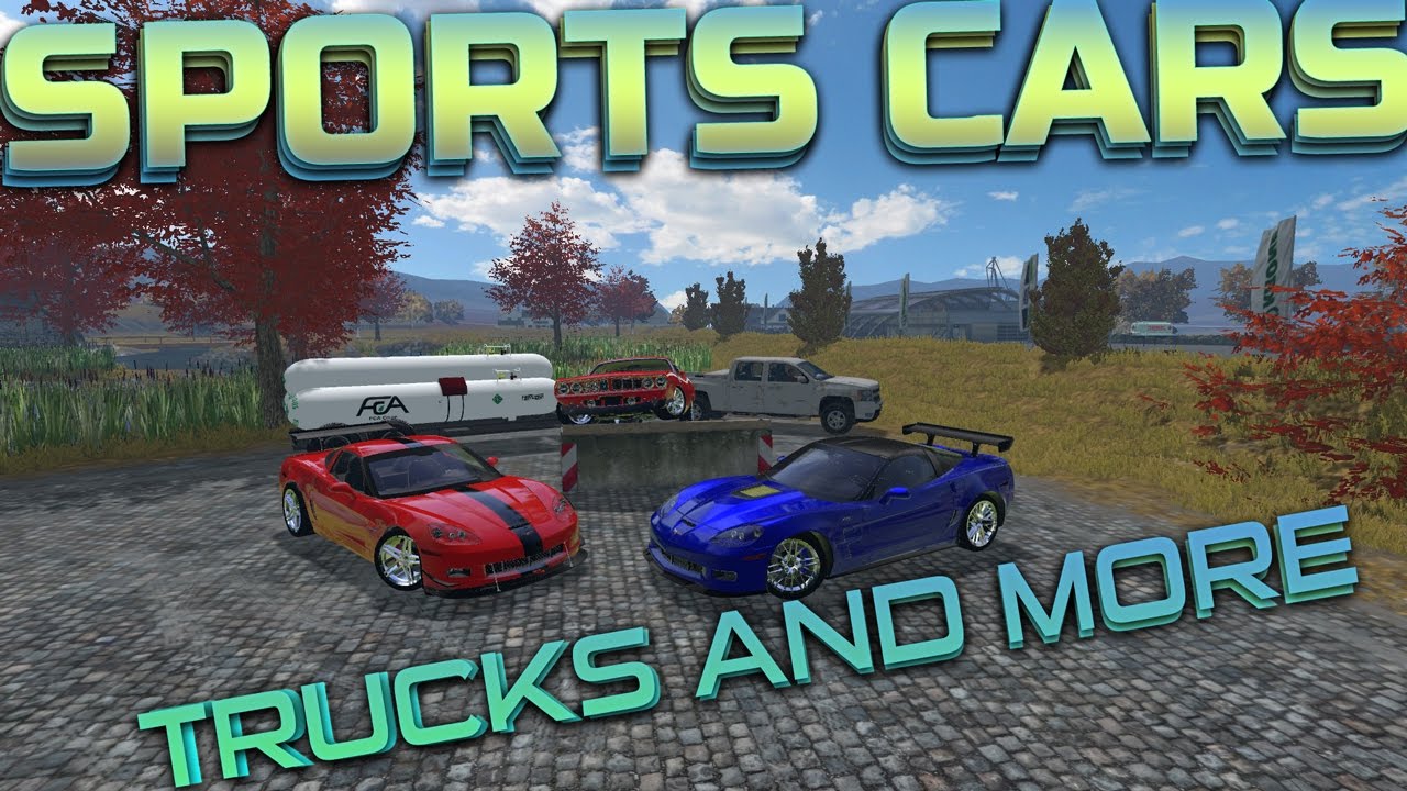 Farming Simulator Mods - Corvettes, Semis, and More!!!