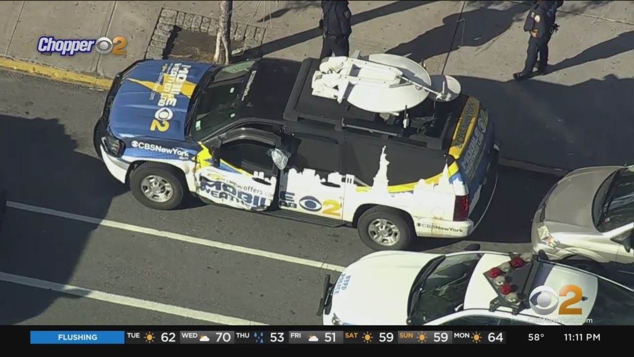 24-Year-Old Man Arrested For Theft Of CBS2 Vehicle