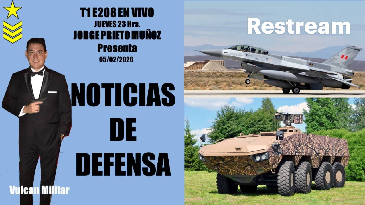 T1E208 En vivo Jueves 23 Hrs. | Noticias de Defensa