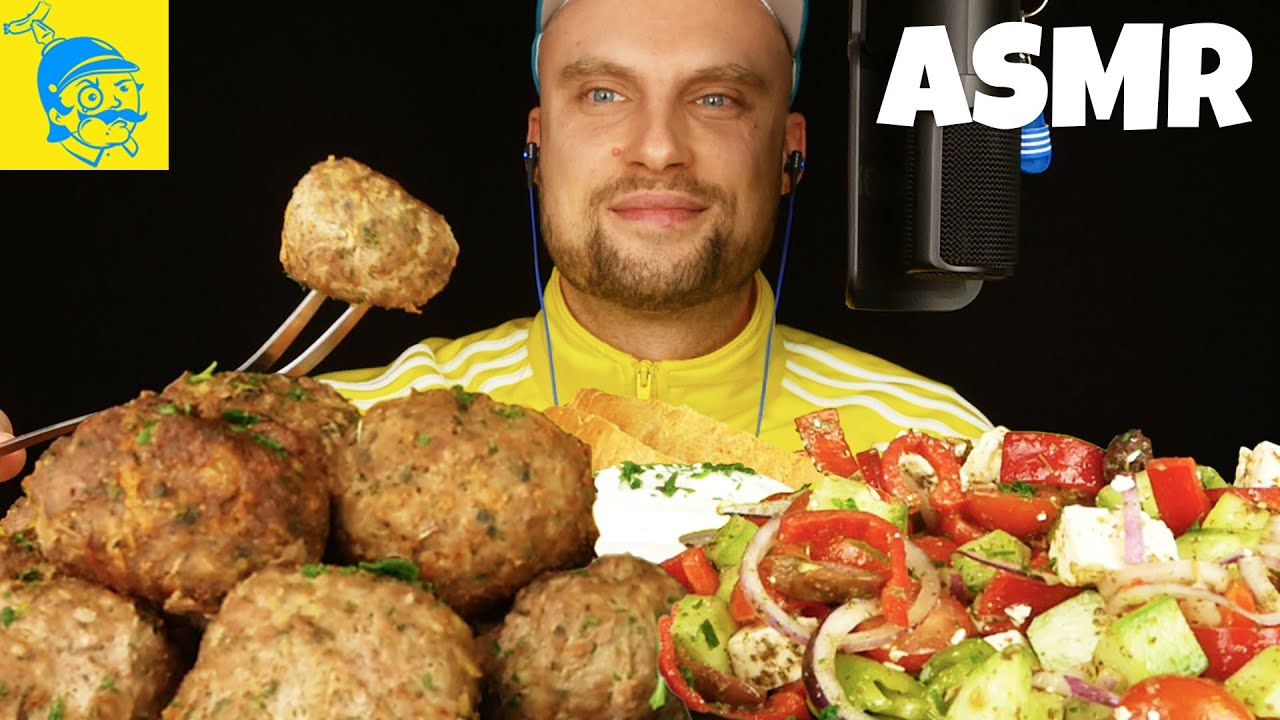ACMP Я ем греческую еду 🇬🇷 - GFASMR