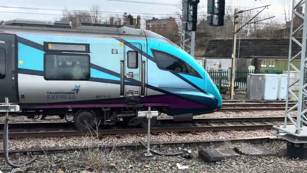 TransPennie express class 397012 Glasgow Central to Manchester Airport