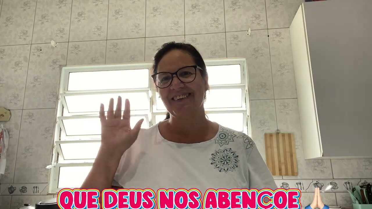 Fiz uma faxina mostrei meu almoço de hoje!!!