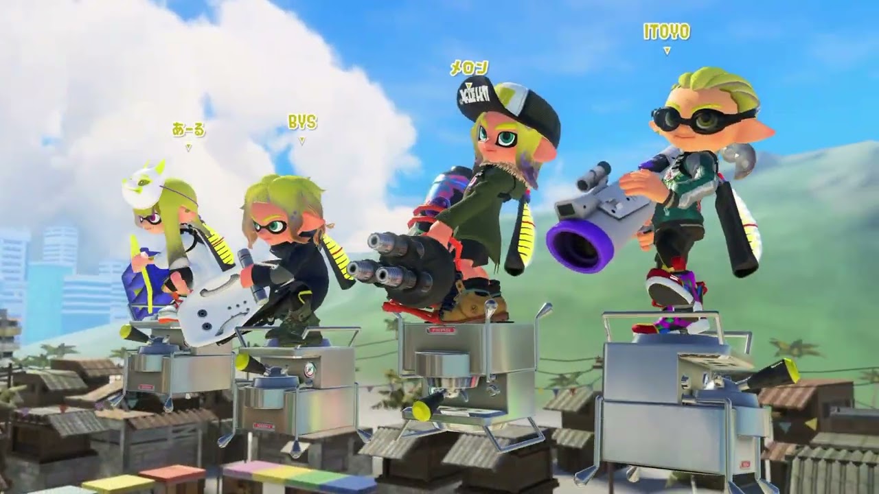 スプラトゥーン3_ヤガラのガチホコ