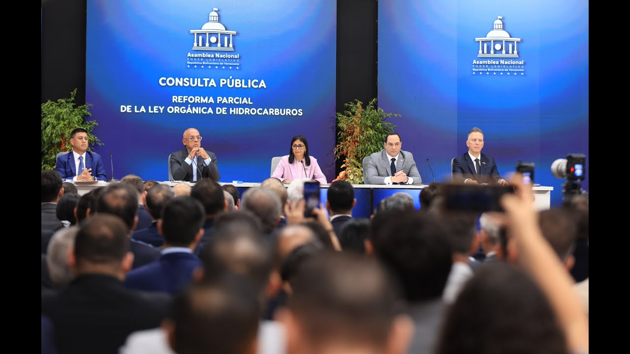 🔴📺 | EN VIVO: CONSULTA PÚBLICA SOBRE LA REFORMA PARCIAL DE LA LEY DE HIDROCARBUROS