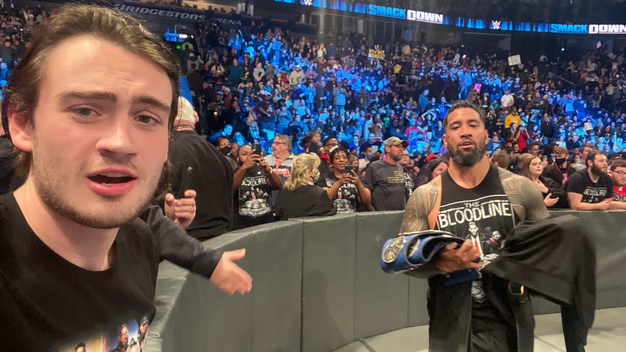 WWE SmackDown 1/21/22 FRONT ROW (Nashville, TN) | Brandon Hodge Vlog #112