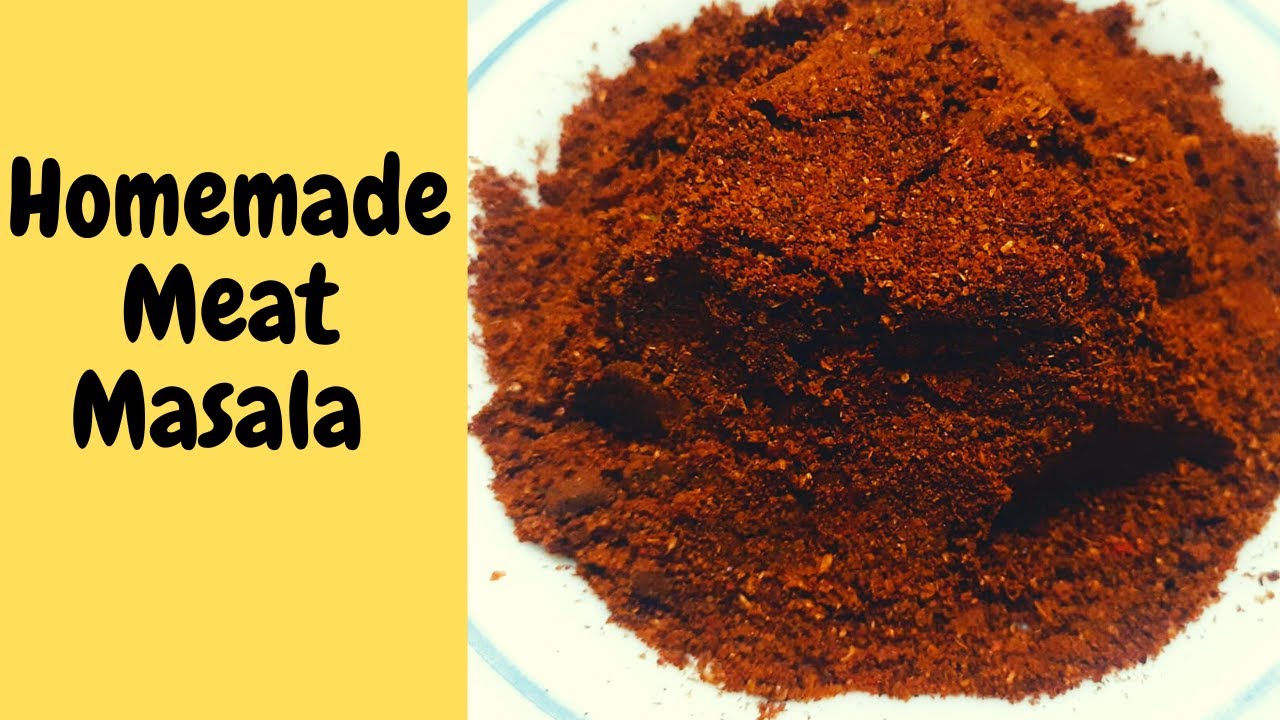 घर पर बनाये मीट का मसाला | Homemade Meat Powder Recipe | Shahi Mutton Masala Powder-Biryani Masala