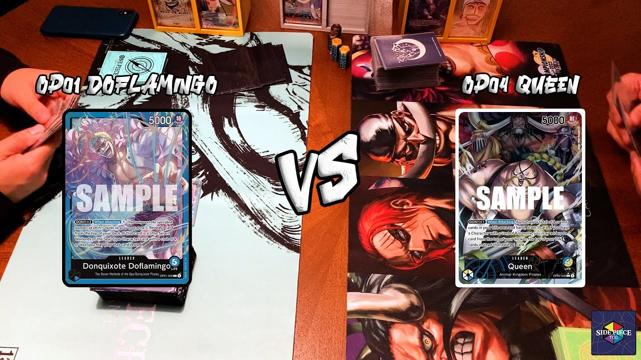 [OP09] OP01 Doflamingo vs OP04 Queen | Gameplay POV | Making Doffy Miserable with an Off-Meta Deck