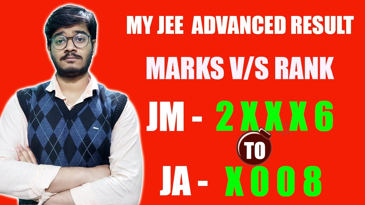 My jee advanced 2020 result🤯SHOCKING🤔 | jee advanced result reaction | jee advanced result check