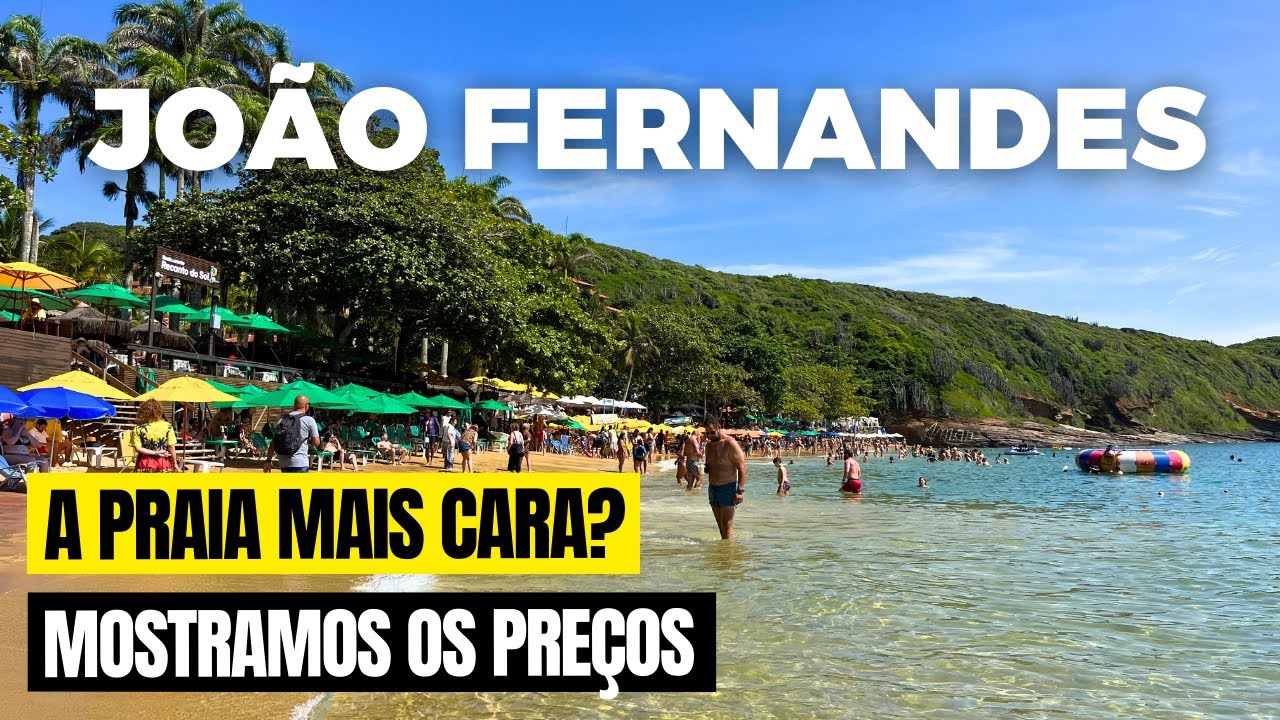 QUANTO CUSTA CURTIR A PRAIA DE JOÃO FERNANDES EM BÚZIOS? | BAIRRO, DICAS DE COMIDA E HOSPEDAGENS