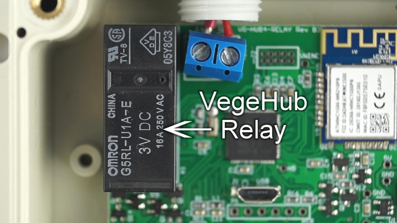 WiFi VegeHub With Relay Configuration Tutorial