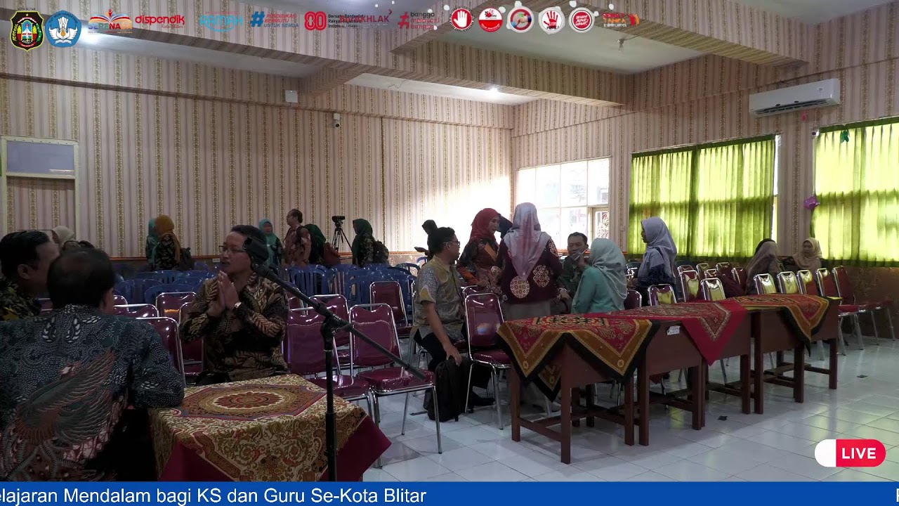 Pembukaan Pelatihan Pembelajaran Mendalam (PM) bagi Guru dan Kepala Sekolah Tahap 1 Kota Blitar 2025