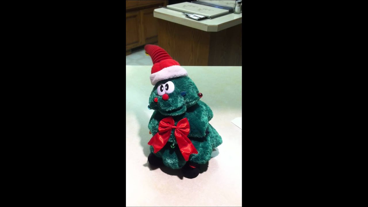 Singing Christmas Tree (with dying battery)
