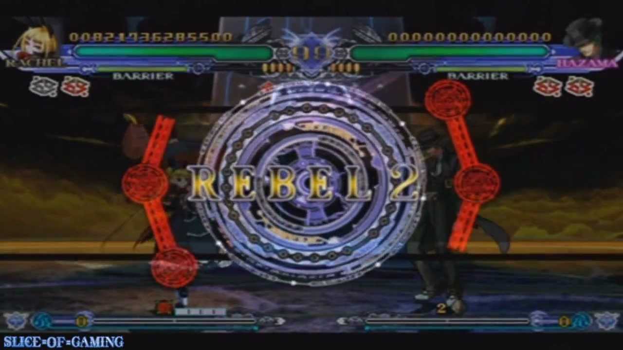 Slice of Gaming - BlazBlue: Continuum Shift II (PSP) Rachel Arcade Run (Full)