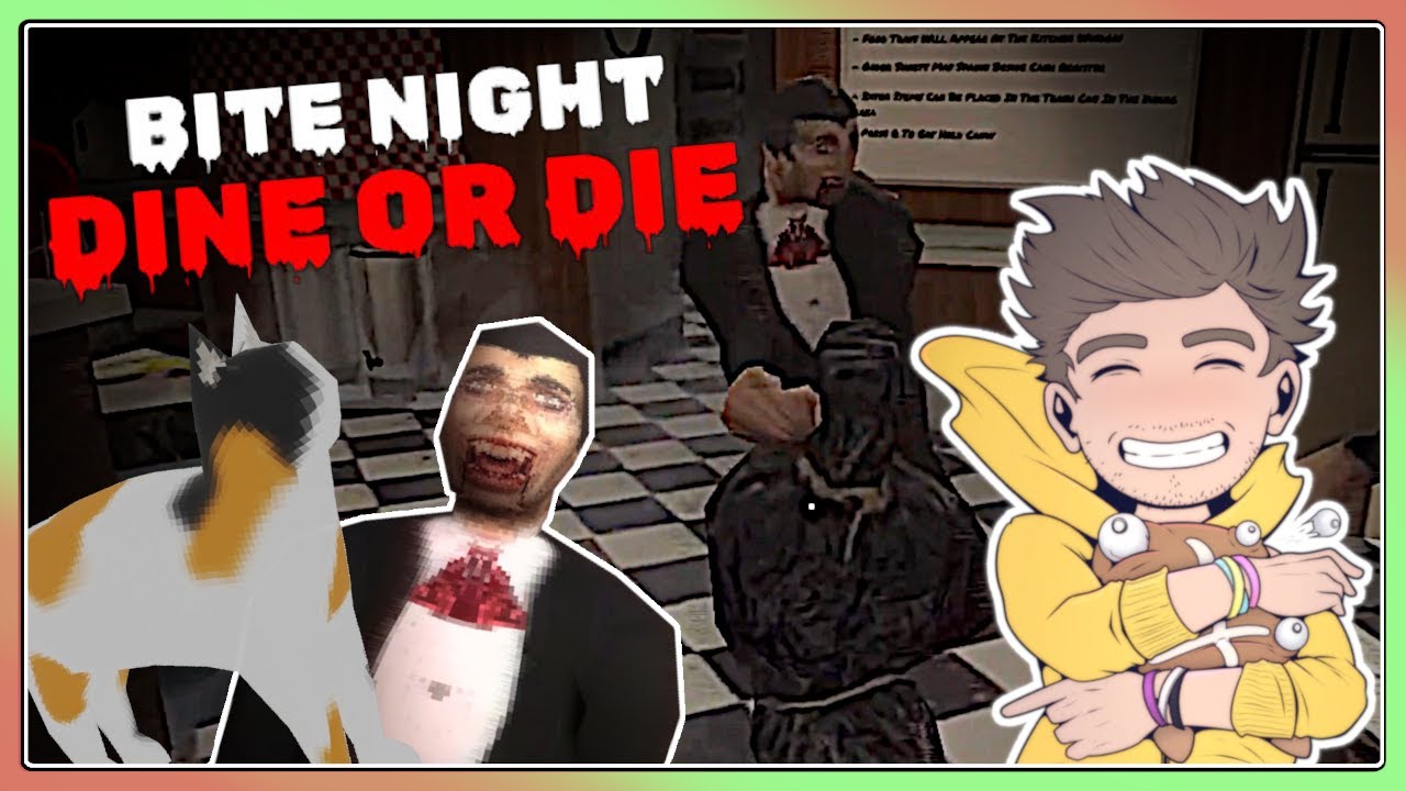 Vampire Dining Murder Mystery! [Bite Night: Dine or Die & Meow at Midnight]