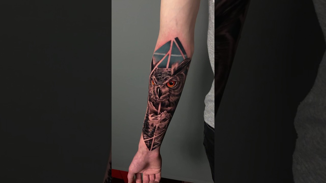 Тату совунья 🦉Из архивов 2022 года.#owltattoo #tattooartist #tattoos #bngtattoo