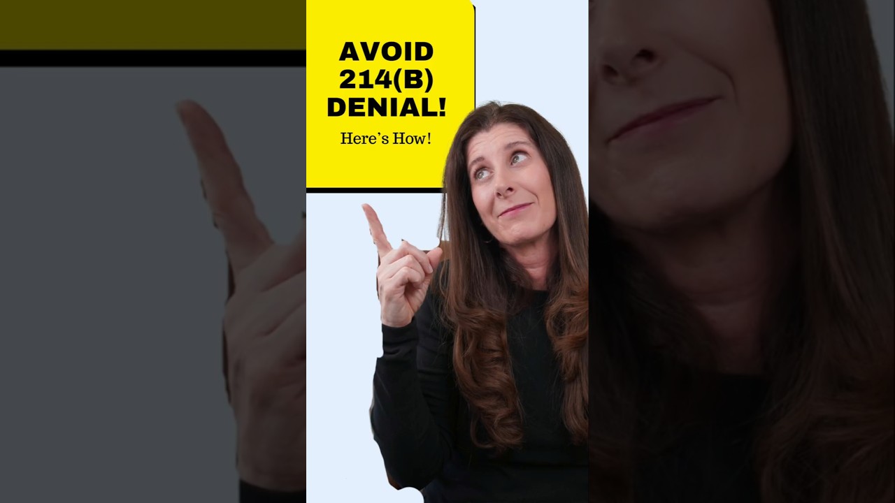 Top Tips to Avoid a 214(b) Visa Denial: What You MUST Do! #USVisaInterview #214bDenial