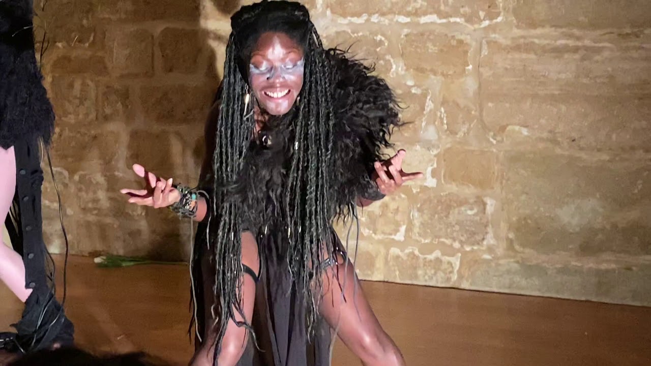 Theresa Fractale Butoh Performance