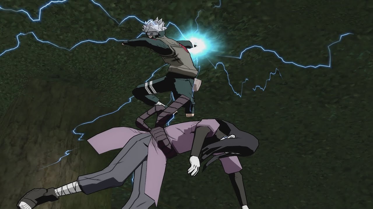 {Kakashi Vs Orochimaru} Naruto Shippuden Ultimate Ninja 5