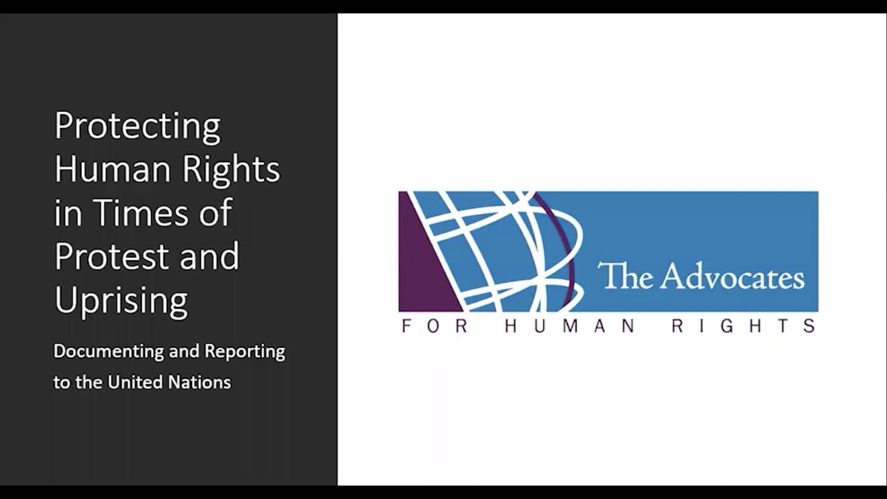 Documenting and Reporting to the UN