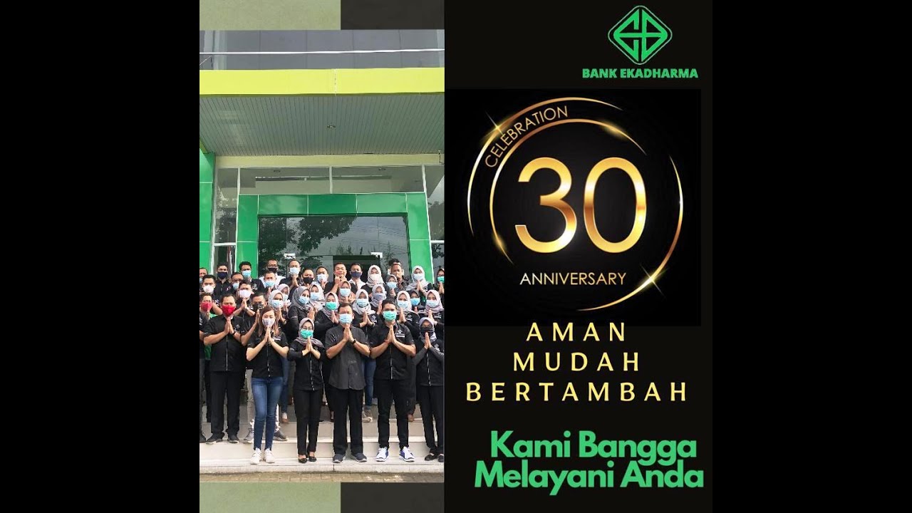 Dialog Khusus BANK EKADHARMA HUT 30 TH PART1