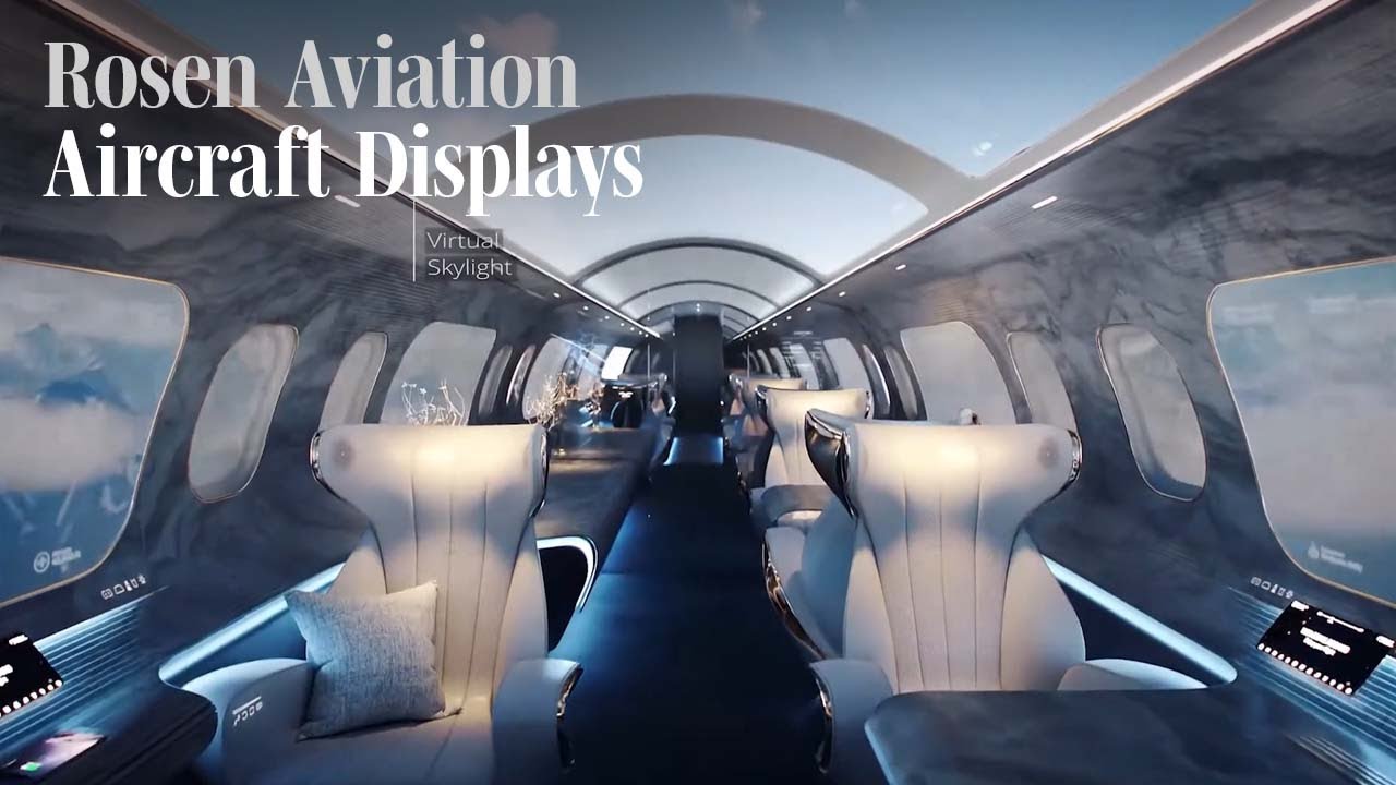 Rosen Aviation Offers Holographic and OLED Cabin Displays – AIN