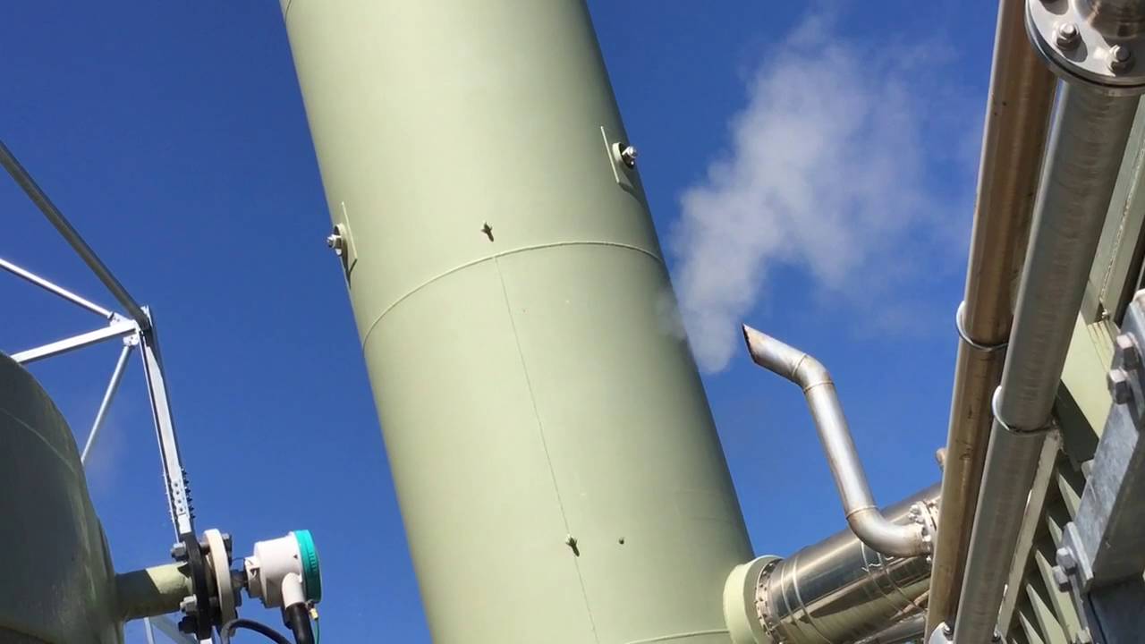 Steam Safety Valve Blowing Off