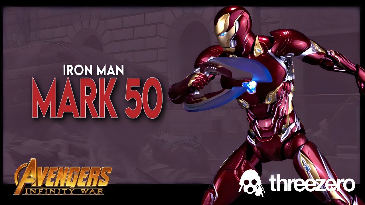 Фигурка Threezero Avengers Infinity Saga Iron Man Mark 50 DLX