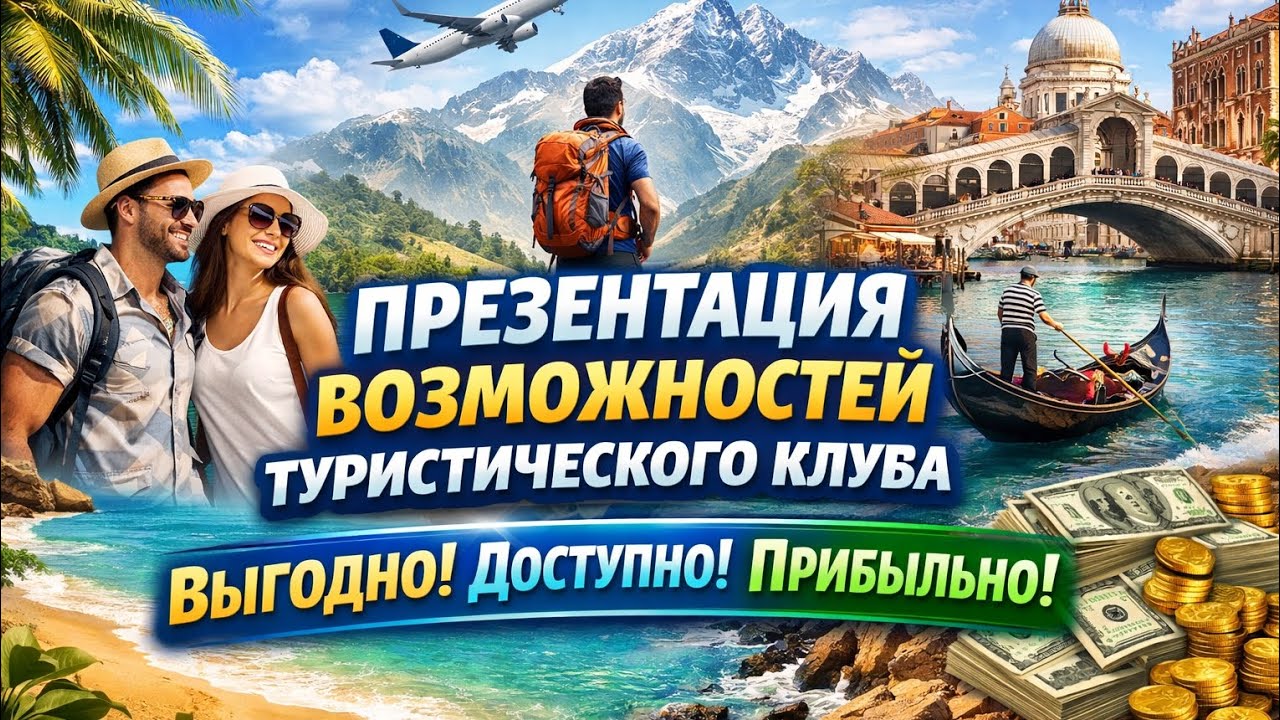 Презентация Возможностей туристического клуба.#путешествия #круизыпомиру #рекомендации #возможности 