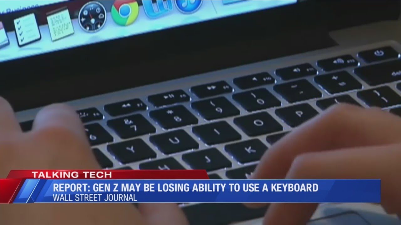 REPORT: Gen Z may be losing ability to use a keyboard