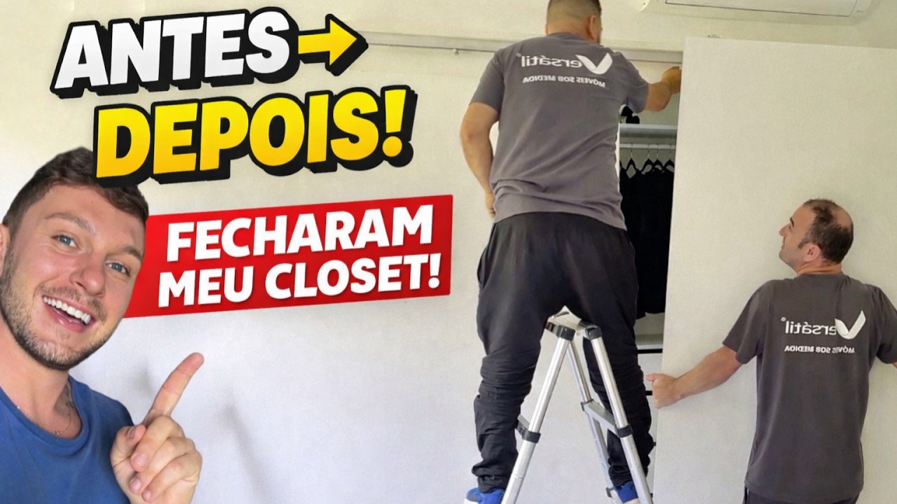 Meu closet estava aberto… até que fizeram ISSO! 😱 | Henrique Buttler
