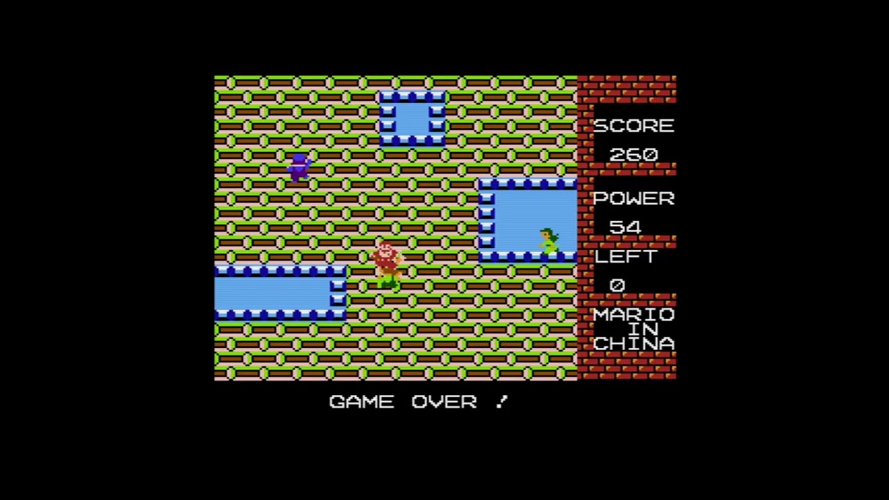 Mario in China -Family Basic- (1985) Famicom [Longplay 10 Minutes] [No Commentary]