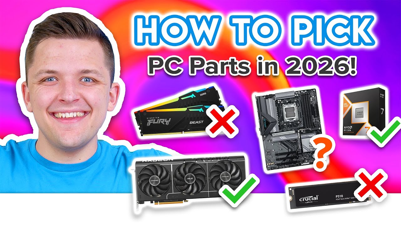 Как выбрать комплектующие для игрового ПК в 2026 году! 👀