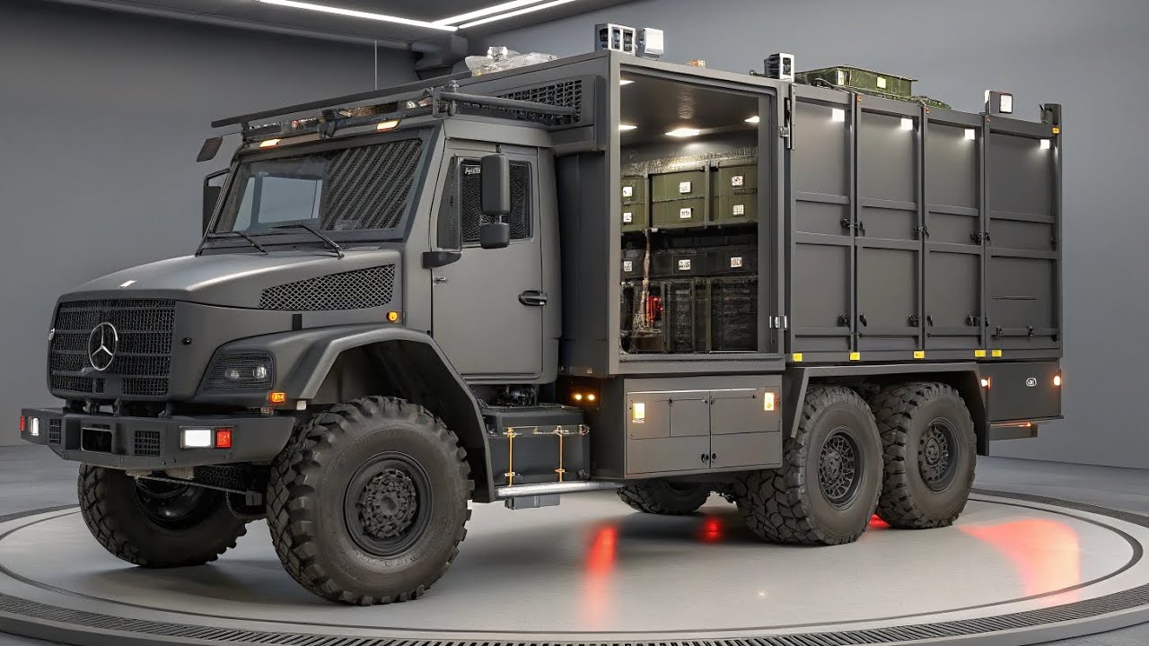 Avibras ASTROS II – Caminhão Reabastecedor de Munição em Cinza Escuro | SN Car Reviews