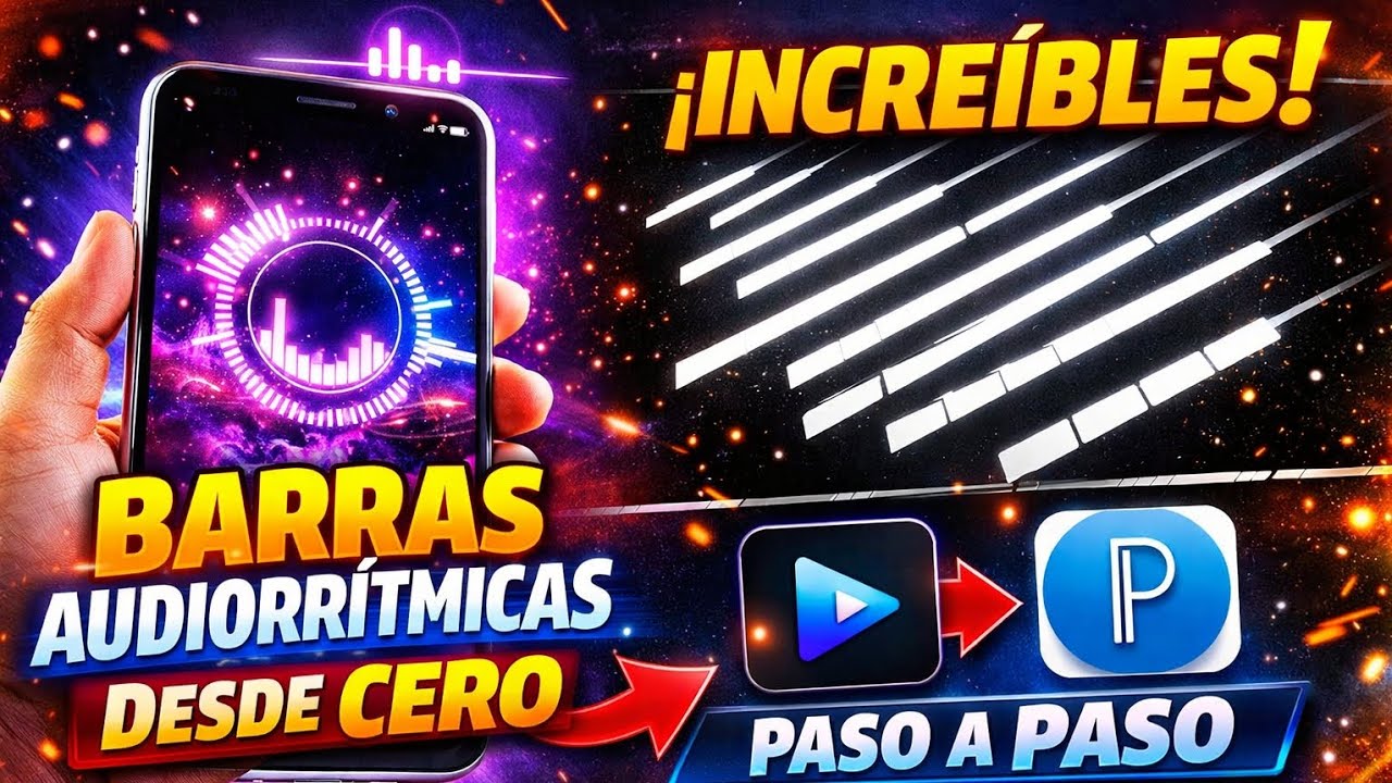 👉 Barras Audiorrítmicas PRO en Avee Player 🔥 | Parte 1: Desde Cero