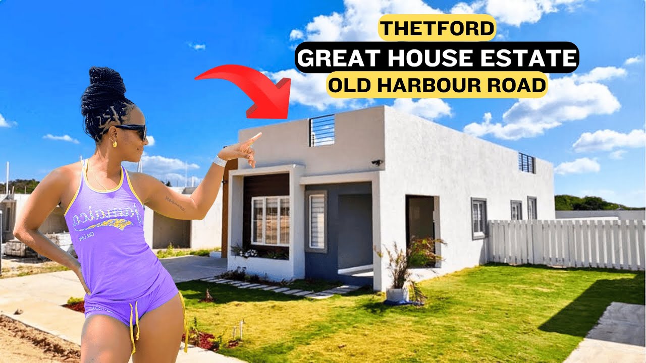 Modern Newly Built 2 Bedroom Homes for Sale in Old Harbour - Thetford Great House Estate Full Tour