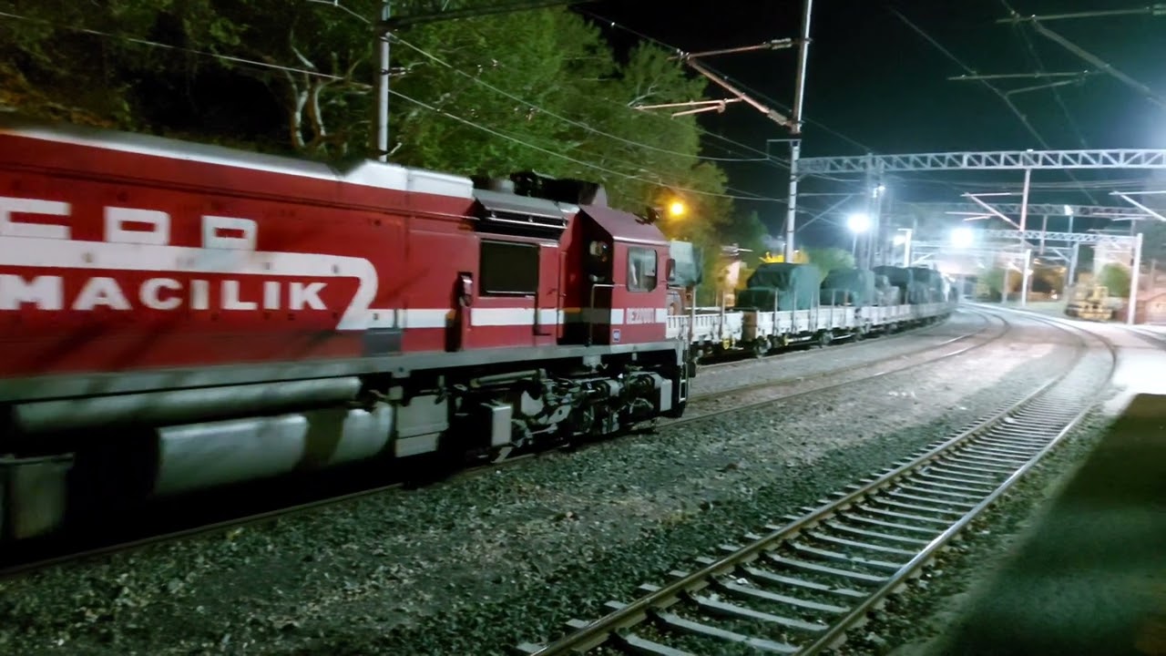 toros ekspres konya adana istikametine giden 22003 dizel makine