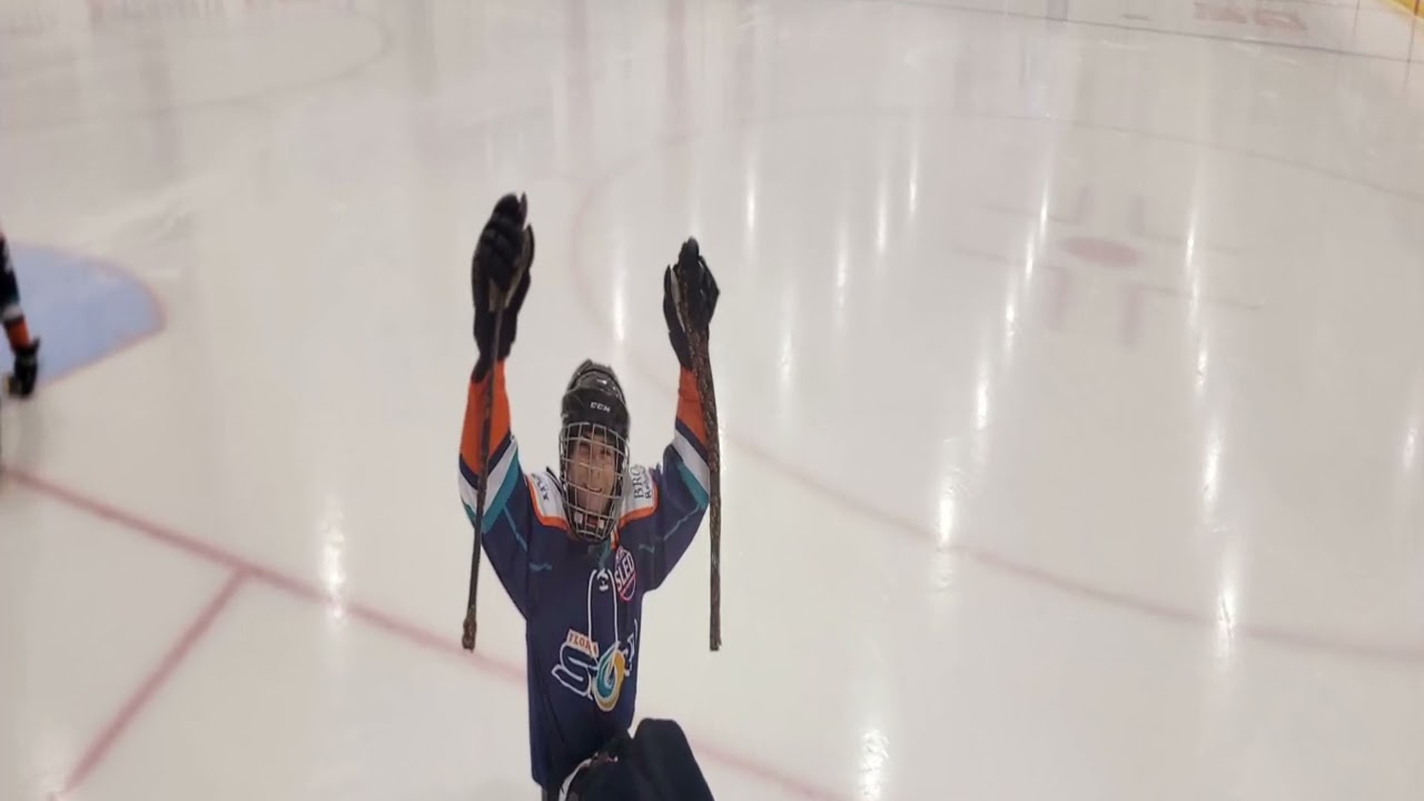 Game #4 of the USA Hockey Youth Sled Hockey National Championship.   Proud to Represent Florida-#47