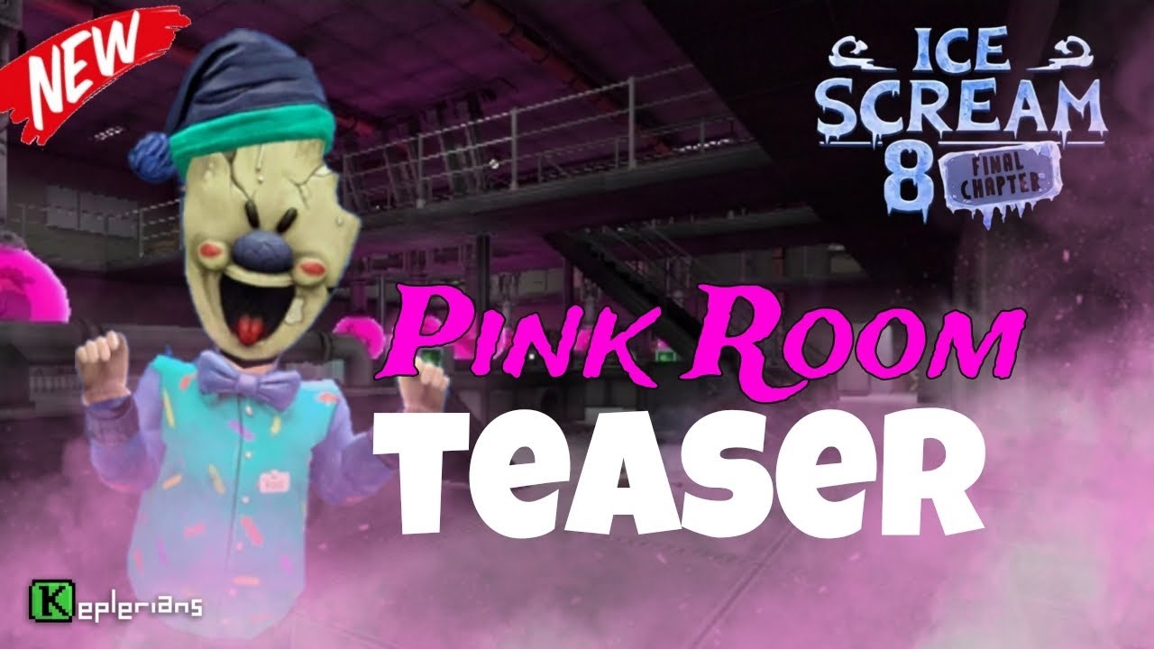 Ice Scream 8 | New Pink Room Gameplay Teaser Trailer