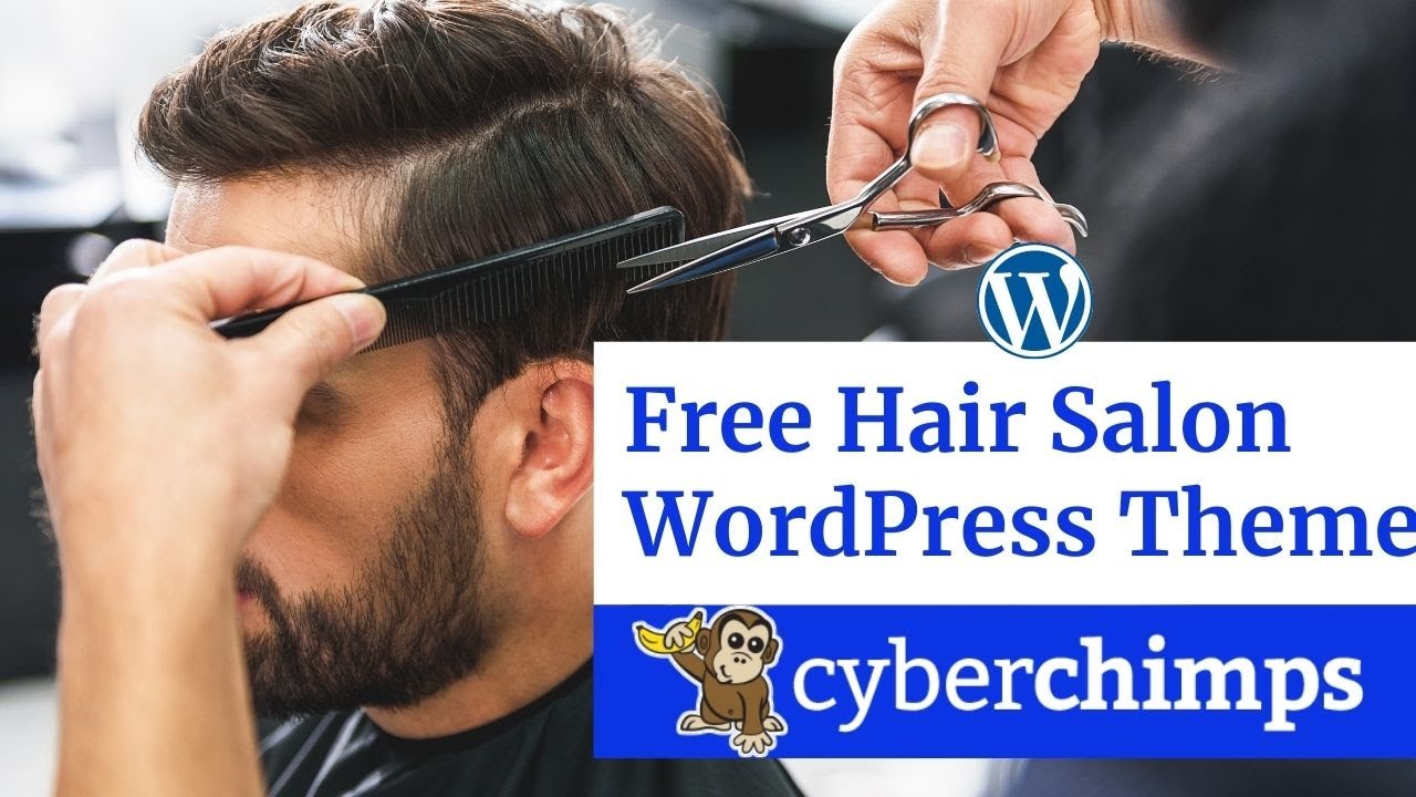Free Hair Salon WordPress Theme: Launch Your Barber Shop WordPress Website Today