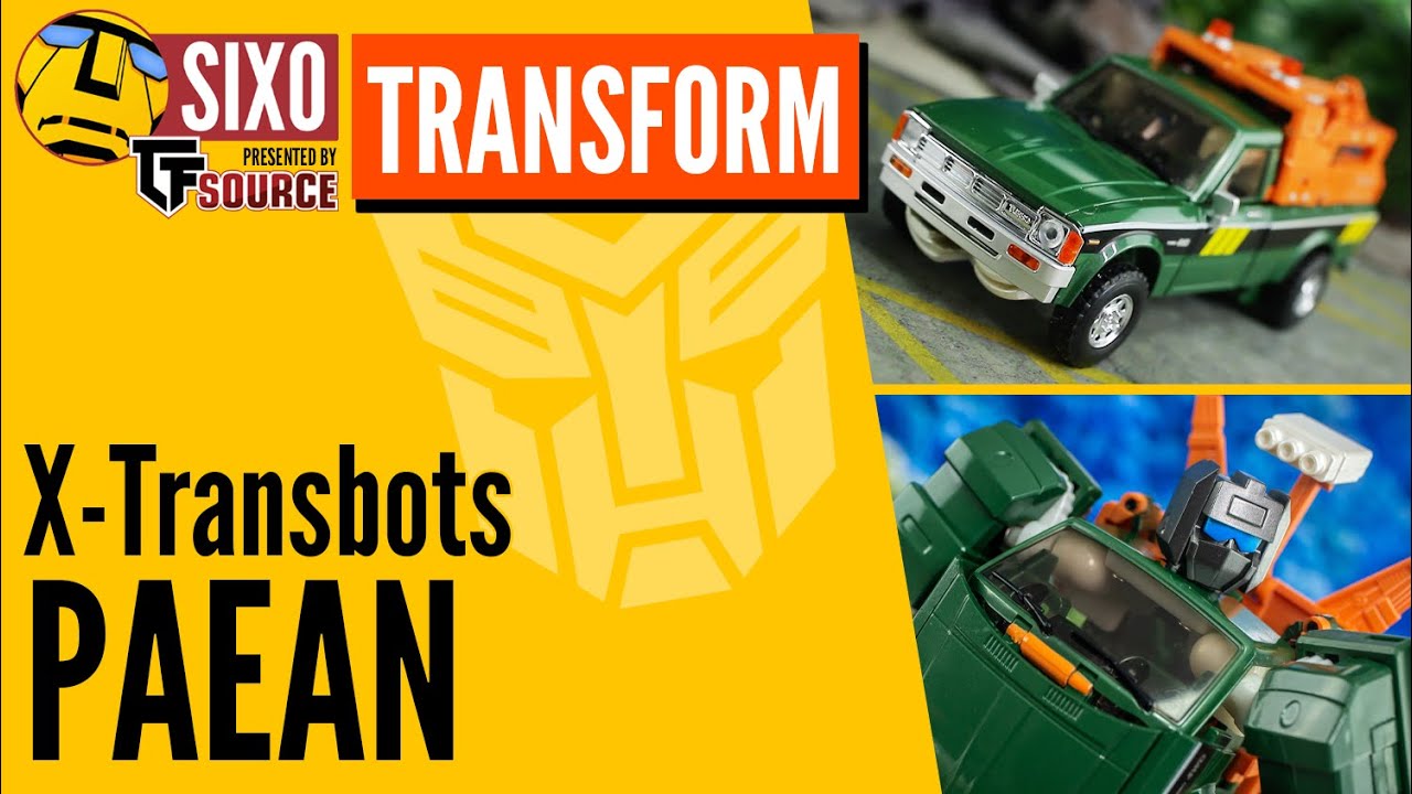 TRANSFORM: Transformers X-Transbots MX-IXT Paean (Cartoon Version)