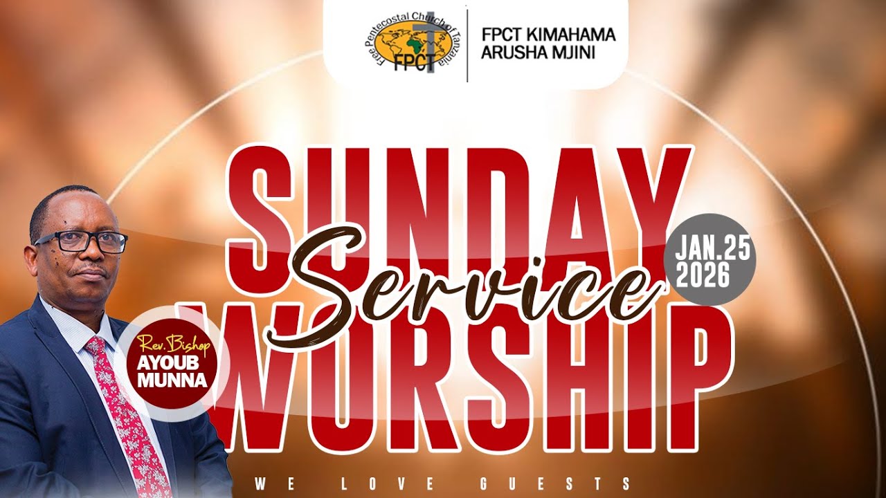 #live  IBADA YA JUMAPILI YA TAREHE 25 JANUARY FPCT ARUSHA MJINI