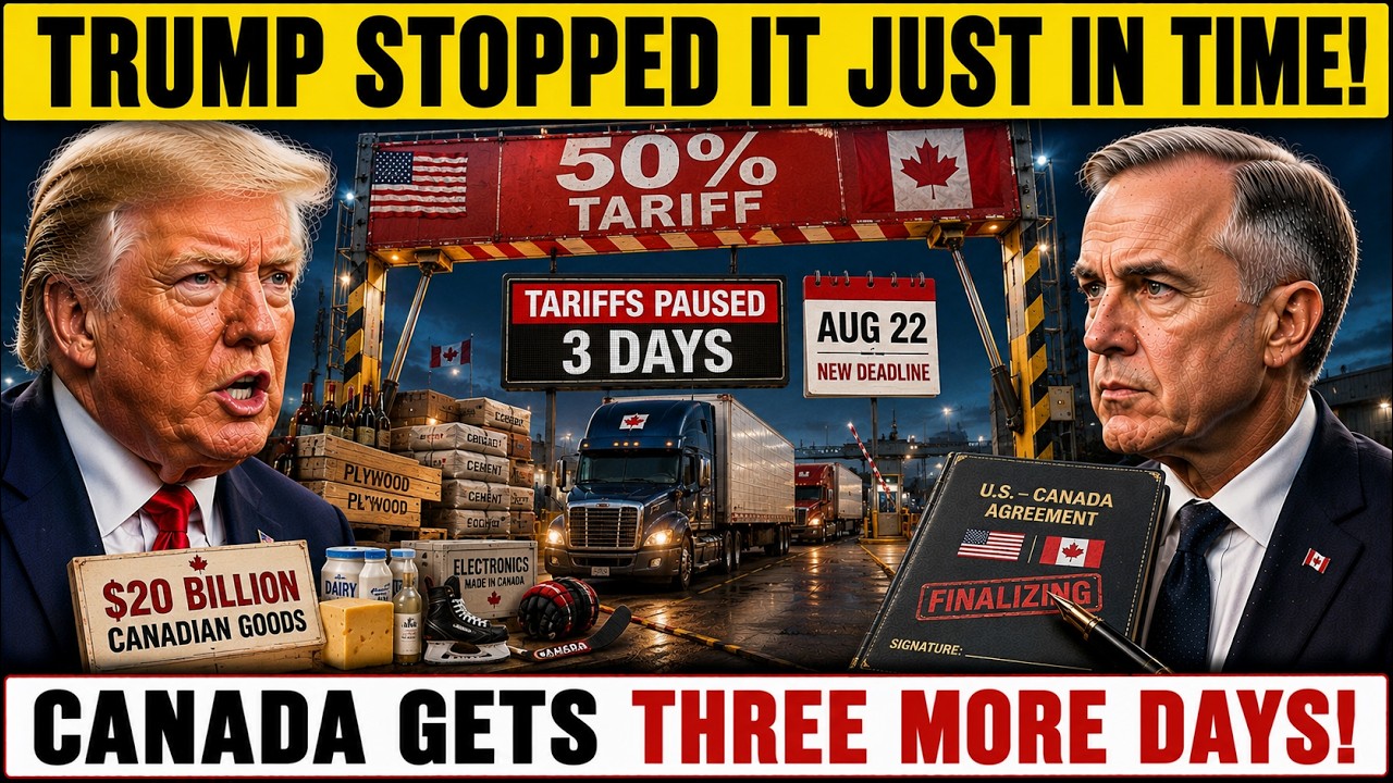 Canada's Last-Second Reprieve: Inside the Deal That Stopped Trump's 50% Tariff Deadline