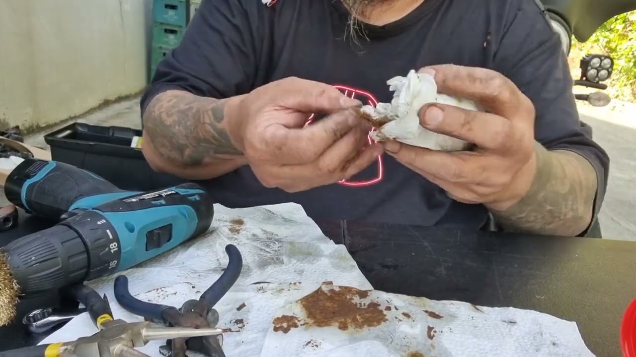 How to rebuild Kawasaki Vulcan S Rear brake pump 