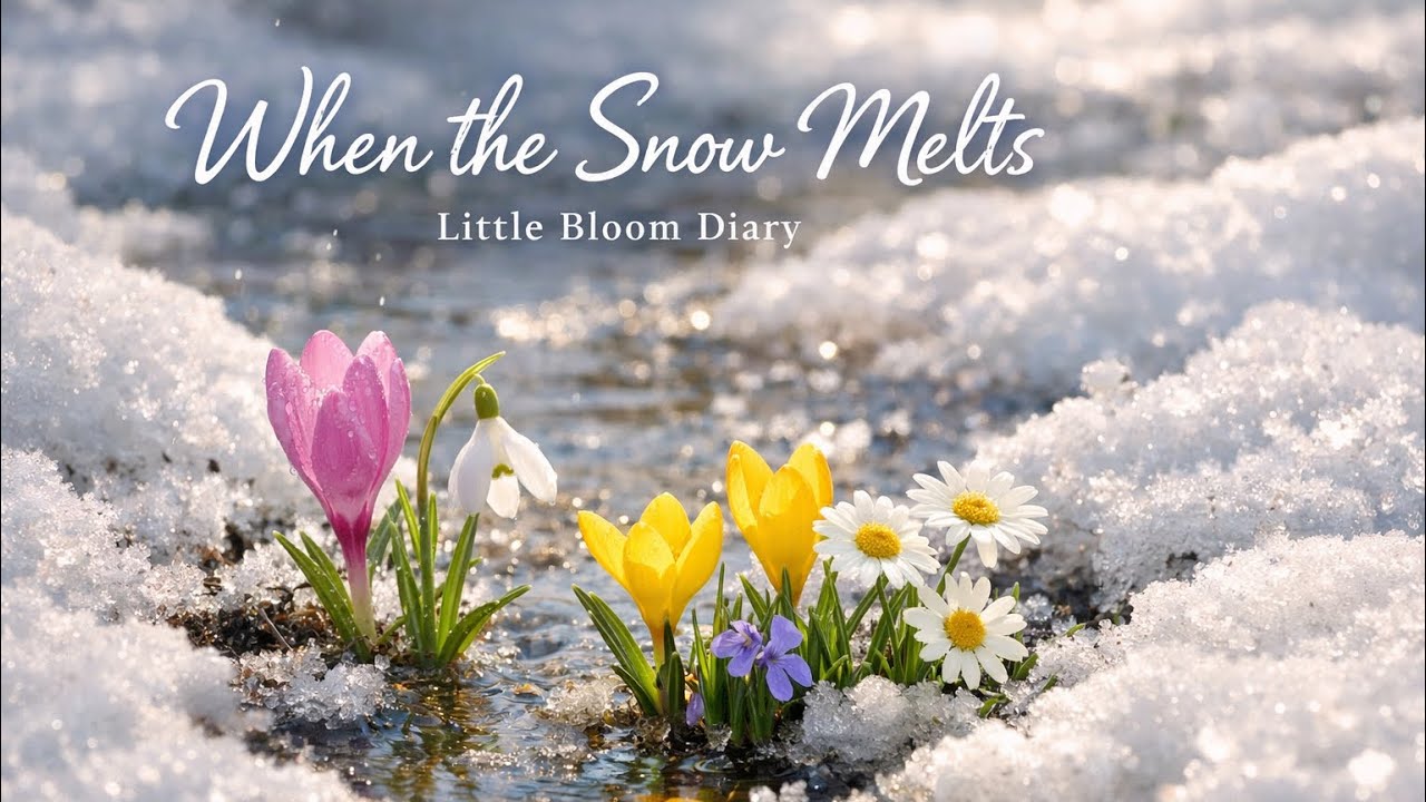 Little Bloom Diary –  When the Snow Melts (Official Audio)