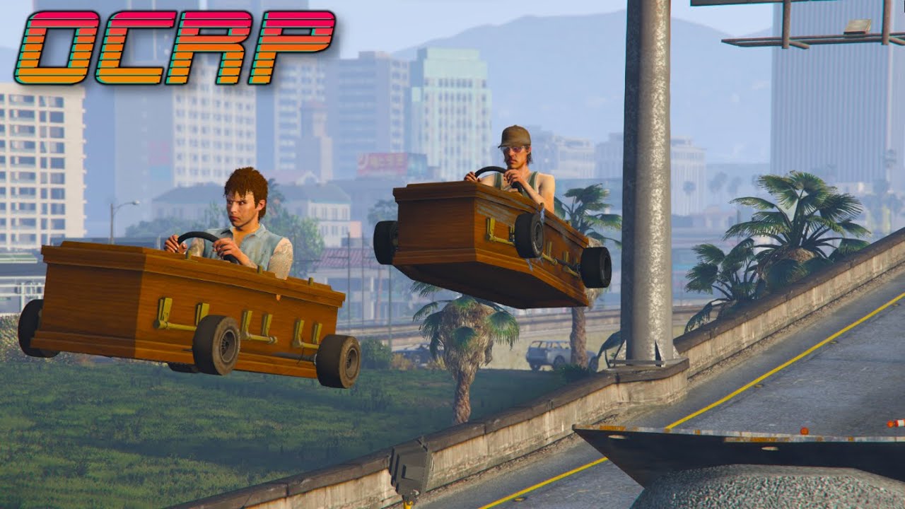 Coffin Racing In OCRP!